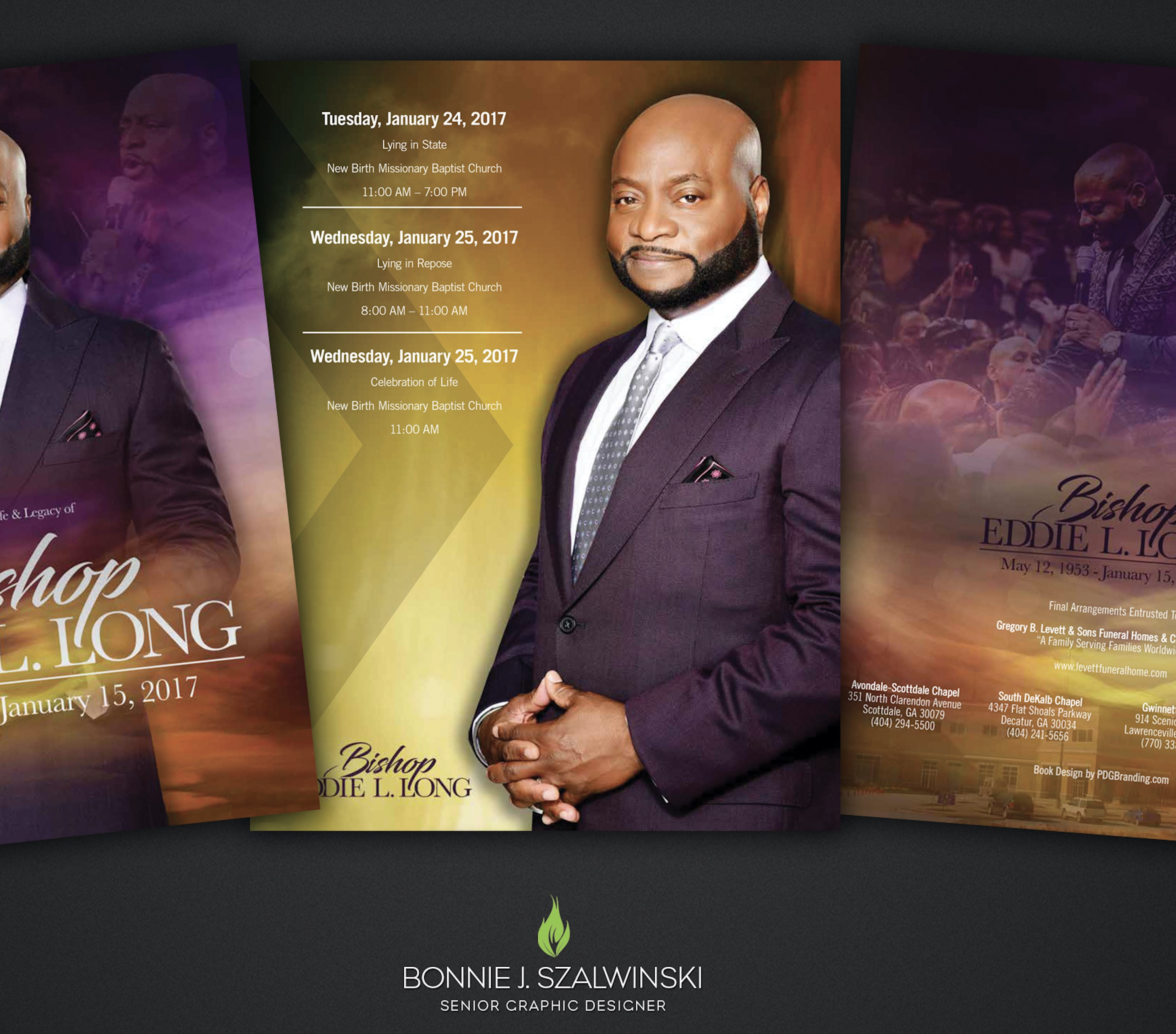 Funeral Program Design